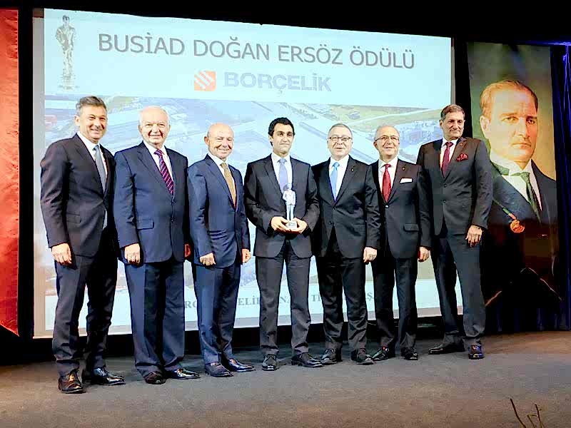 BUSİAD Doğan Ersöz Ödülü Borçelik’e