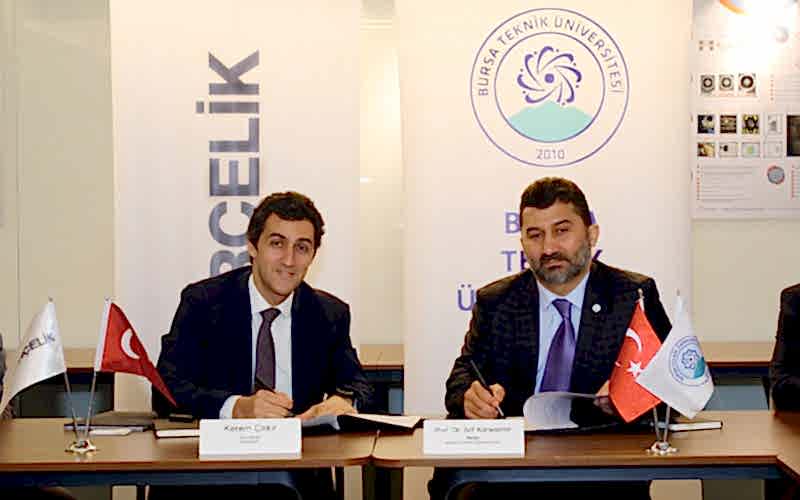 Borçelik ve Bursa Teknik Üniversitesi Arasında İş Birliği Protokolü İmzalandı